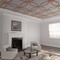 Ekena Millwork 47 14W x 47 14H x 38T Large Lilley Decorative Fretwork Wood Ceiling Panels, Cherry CELW47X47X0375LEYCH - alternate 1